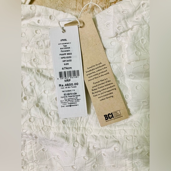 Forever New Mimi Embroidered Linen Bustier - Picture 7 of 7